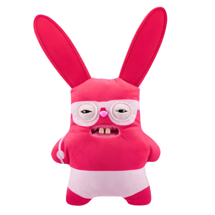 Figurina de plus Fuggler - 23 cm - Ciudateii in vacanta, Rabid Rabbit - red