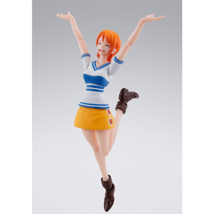 Figurina Articulata One Piece S.H. Figuarts Nami Romance Dawn 14 cm