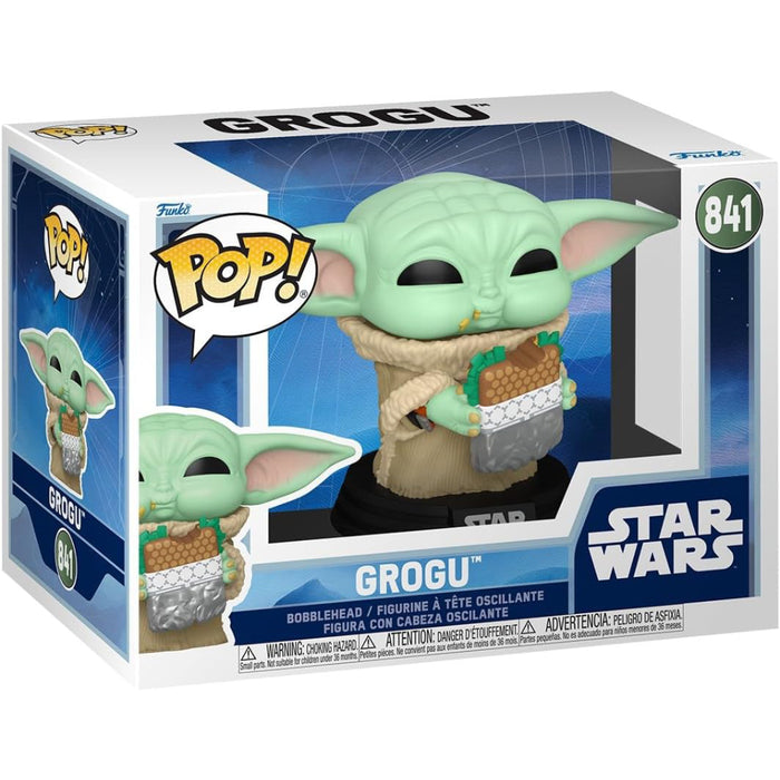 Figurina Funko POP! Star Wars The Mandalorian and Grogu - Grogu with Sandwich