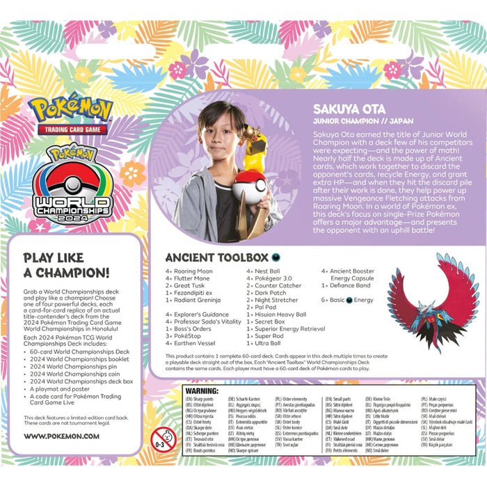Pokemon TCG - World Champions Decks - Ancient Toolbox