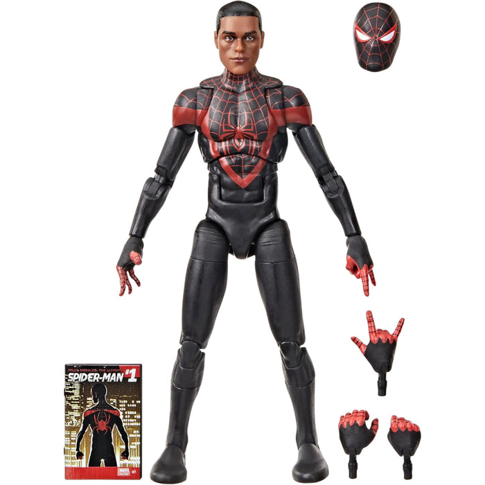 Figurina Articulata Miles Morales The Ultimate Spider-Man Marvel Legends - Ultimate Miles Morales 15 cm