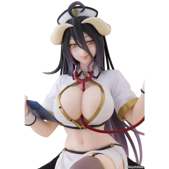 Figurina Overlord PVC Desktop Cute Figure - Albedo Nurse Ver. Renewal 13 cm