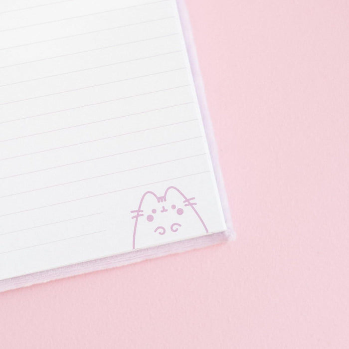 Notebook A5 Premium Plush Cover Pusheen Moments