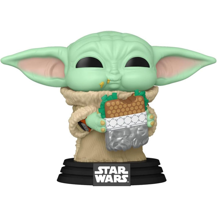 Figurina Funko POP! Star Wars The Mandalorian and Grogu - Grogu with Sandwich