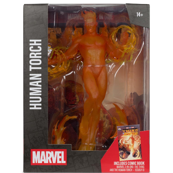 Figurina Marvel Collection PVC 1/6 - Human Torch (Marvel 2 in 1 10) 29 cm