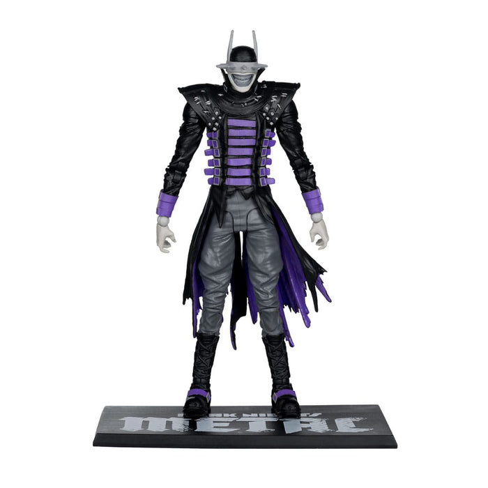 Figurina Articulata DC Multiverse - The Batman Who Laughs (B&W with accent) (Gold Label) 18 cm