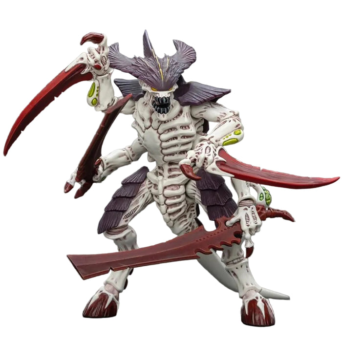 Figurina Articulata Warhammer 40k 1/18 - Tyranids Hive Fleet Leviathan Tyranid Warrior with Boneswords 12 cm