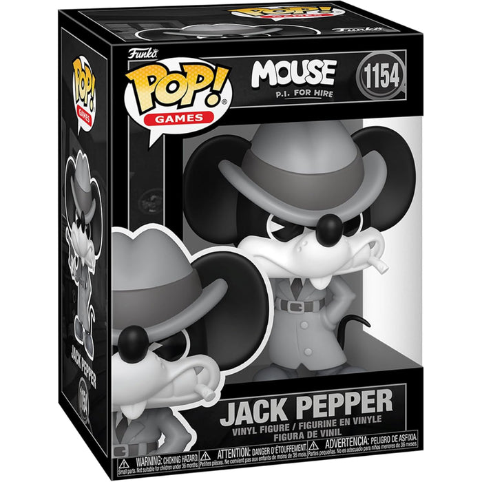 Figurina Funko Pop Games Mouse P.I. for Hire - Jack Pepper