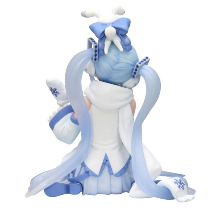 Figurina Hatsune Miku Noodle Stopper PVC - Snow Miku Sky Town 10th Ver 10 cm