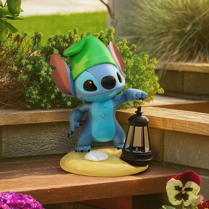 Precomanda Figurina Lampa solara LunaGlo Lilo & Stitch - Stitch Gnome