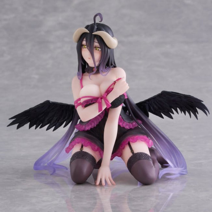 Figurina Overlord Desktop Cute PVC - Albedo (Negligee ver.) 13 cm
