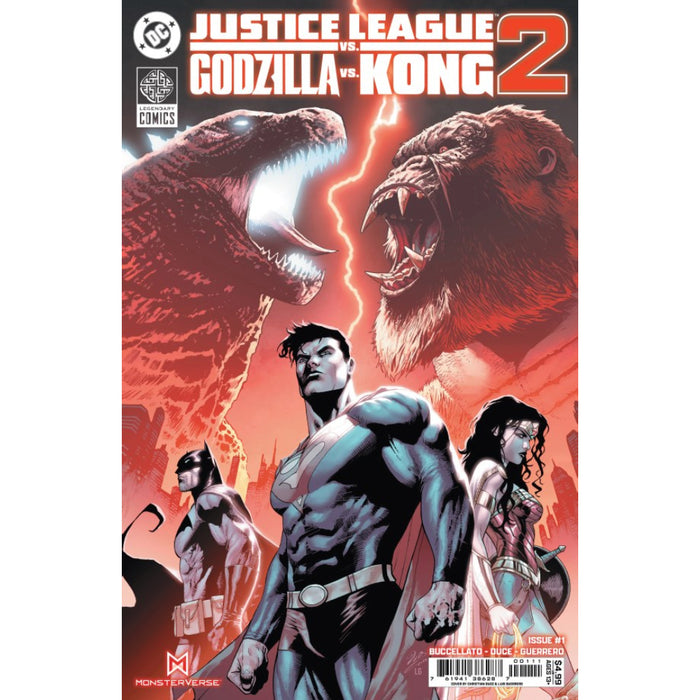 Justice League Vs. Godzilla Vs. Kong 2 01 Cover A Christian Duce