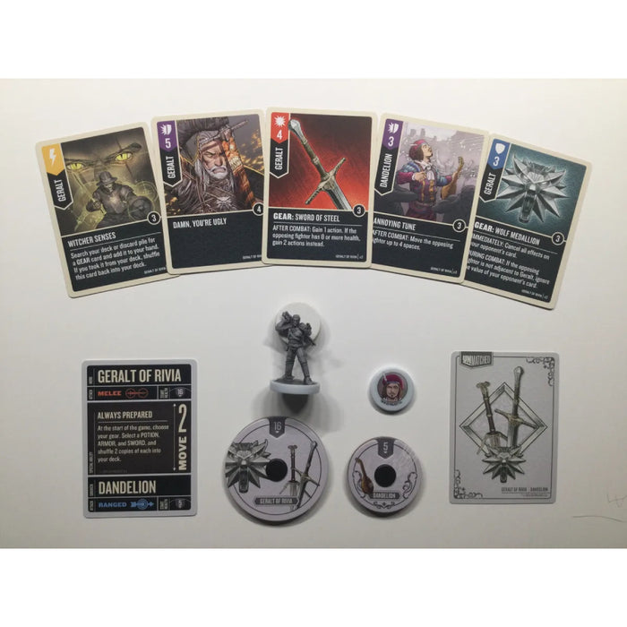 Unmatched The Witcher - Steel and Silver