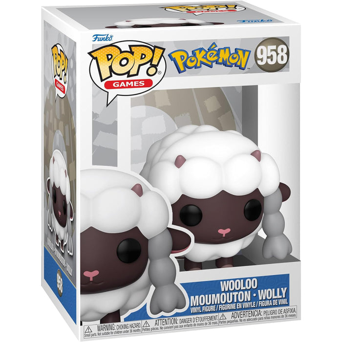 Figurina Funko Pop Pokemon - Wooloo (EMEA) 9 cm