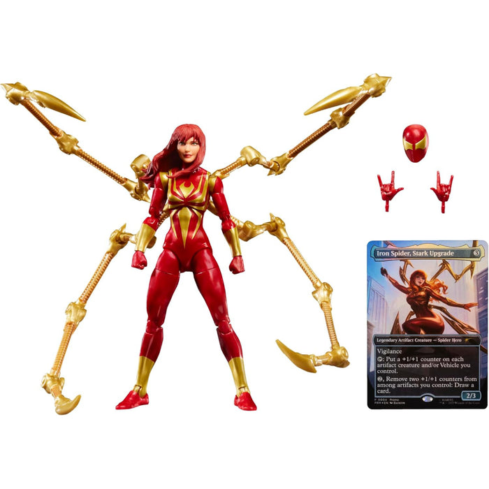 Figurina Articulata Marvel Legends MTG - Mary Jane Watson (Iron Spider)