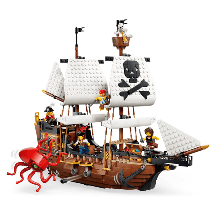 Lego Creator 3 in 1 - Corabie de pirati emblematica (31387)