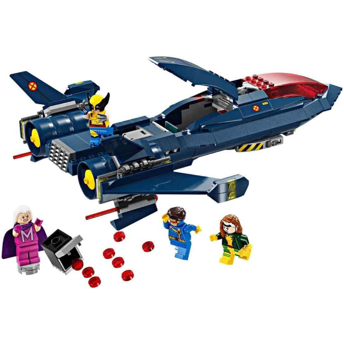 Lego Marvel Super Heroes Avionul X Jet al X-Men