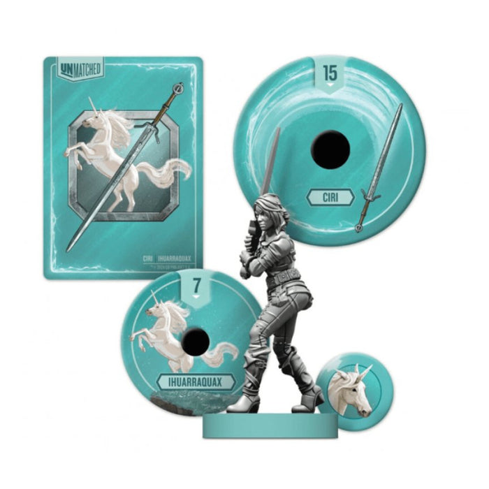 Unmatched The Witcher - Steel and Silver