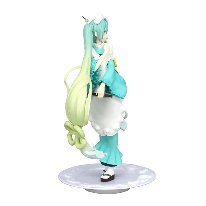 Figurina Hatsune Miku Exceed Creative PVC Matcha Green Tea Parfait Mint Ver 21 cm