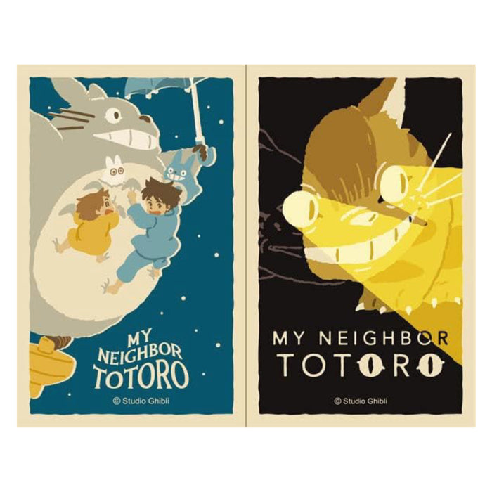 Stickere Retro My Neighbor Totoro -  Catbus & Flying Totoro