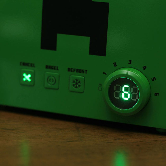 Toaster Minecraft - Green Creeper Cube