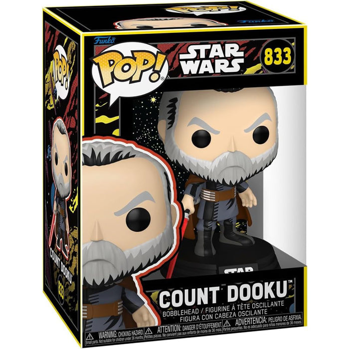 Figurina Funko POP! Star Wars May the Fourth - Count Dooku (Retro)