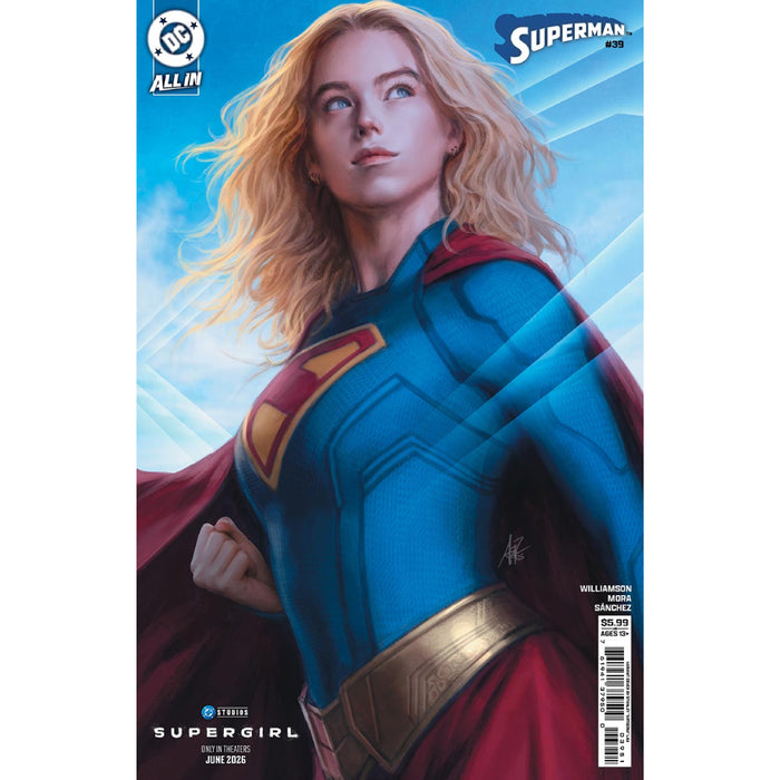 Superman (2023) 39 Cvr E Stanley Artgerm Lau Supergirl Movie Csv