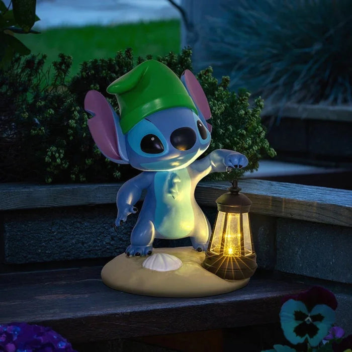 Precomanda Figurina Lampa solara LunaGlo Lilo & Stitch - Stitch Gnome