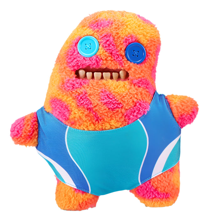 Figurina de plus Fuggler - 23 cm - Ciudateii in vacanta, Sir Splodge A Lot - multi
