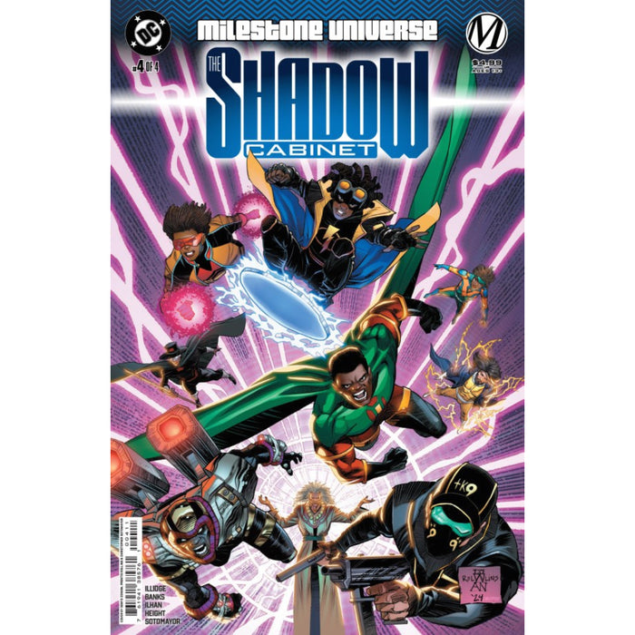 Milestone Universe The Shadow Cabinet 04 (of 4) Cover A Denys Cowan