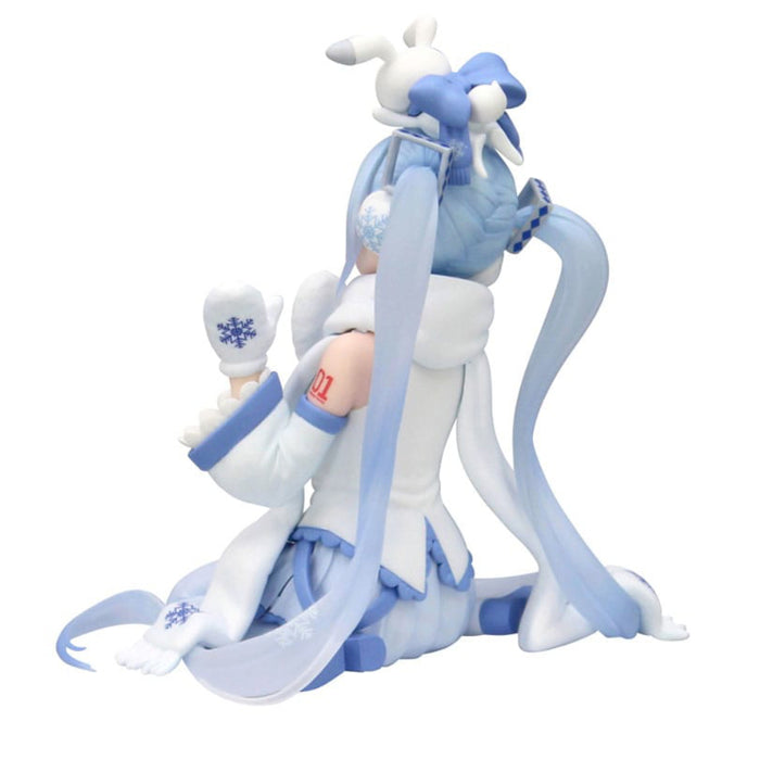 Figurina Hatsune Miku Noodle Stopper PVC - Snow Miku Sky Town 10th Ver 10 cm
