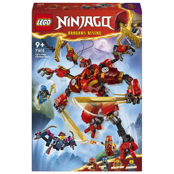 Lego Ninjago - Robotul ninja catarator al lui Kai 71812