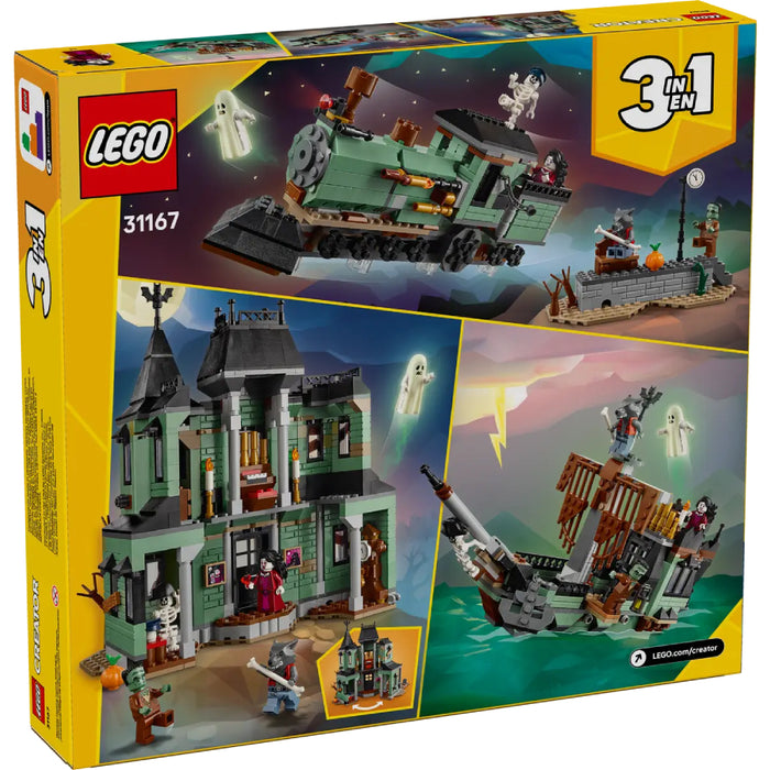Lego Creator 3in1 - Conacul bantuit (31167)