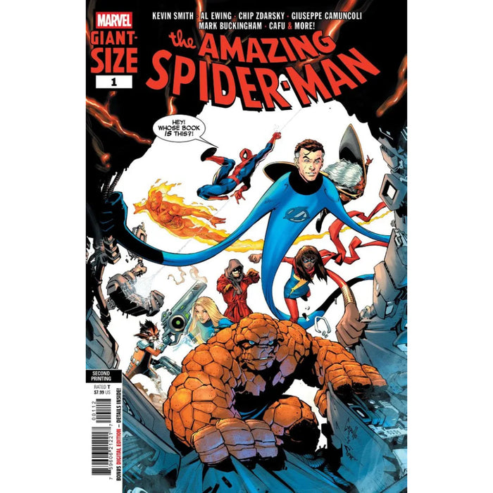 Giant-Size Amazing Spider-Man 01 2nd Ptg Cvr A Capullo