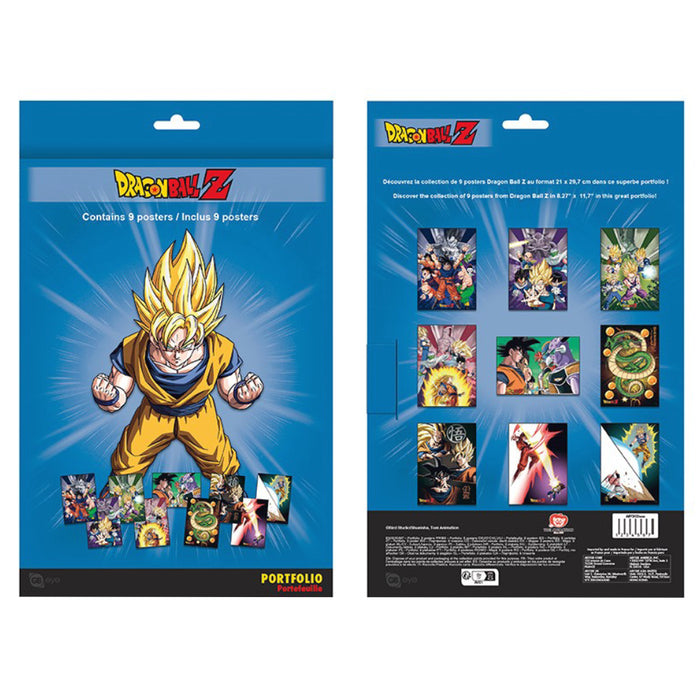 Portofoliu 9 Postere Dragon Ball - DBZ/Group (21x29,7)