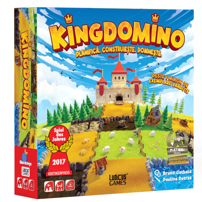 Joc de societate Kingdomino - Editie aniversara, limba romana