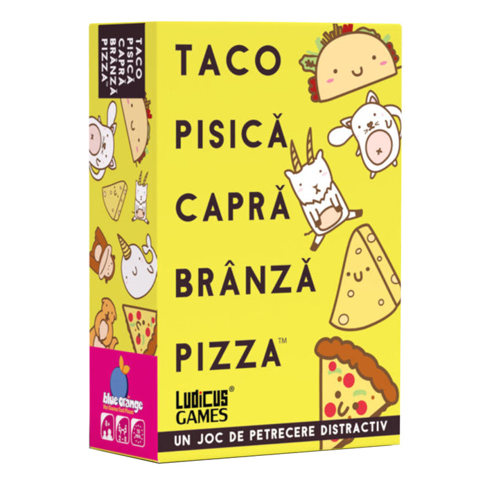 Taco Pisica Capra Branza Pizza, limba romana