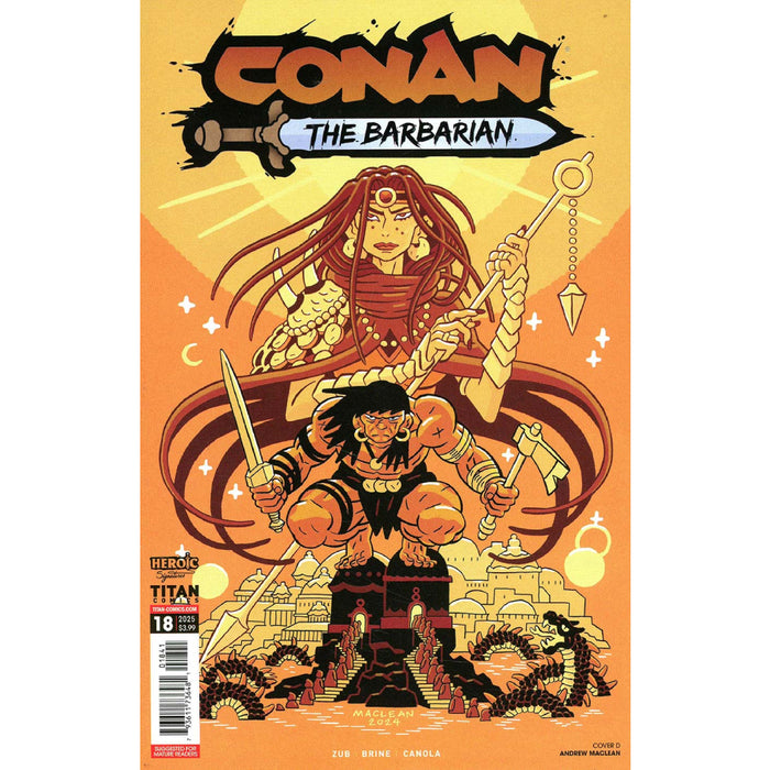 Conan The Barbarian 18 Cvr D McClean