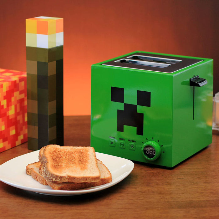 Toaster Minecraft - Green Creeper Cube