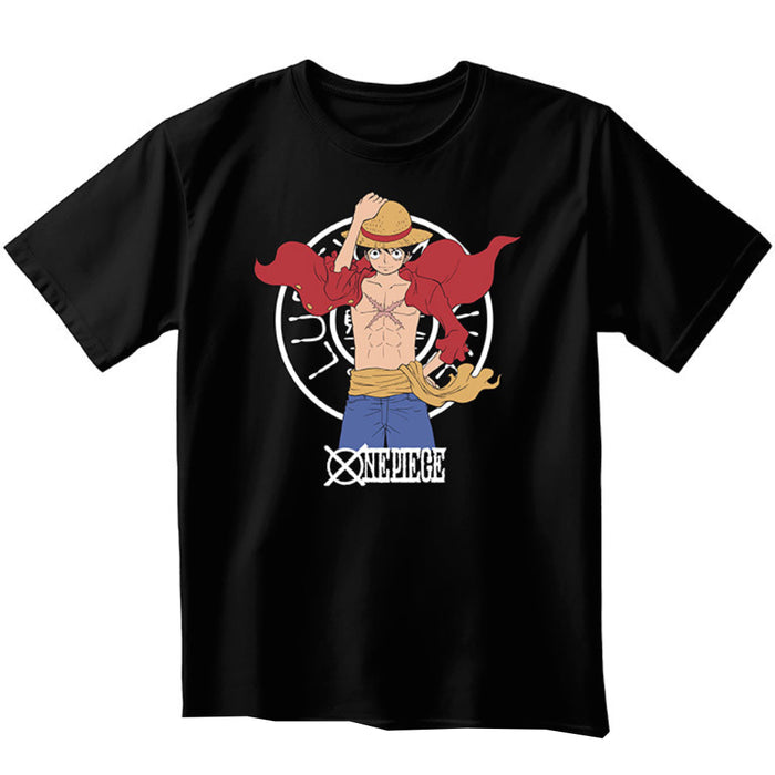 Tricou Unisex One Piece - Luffy New World, negru