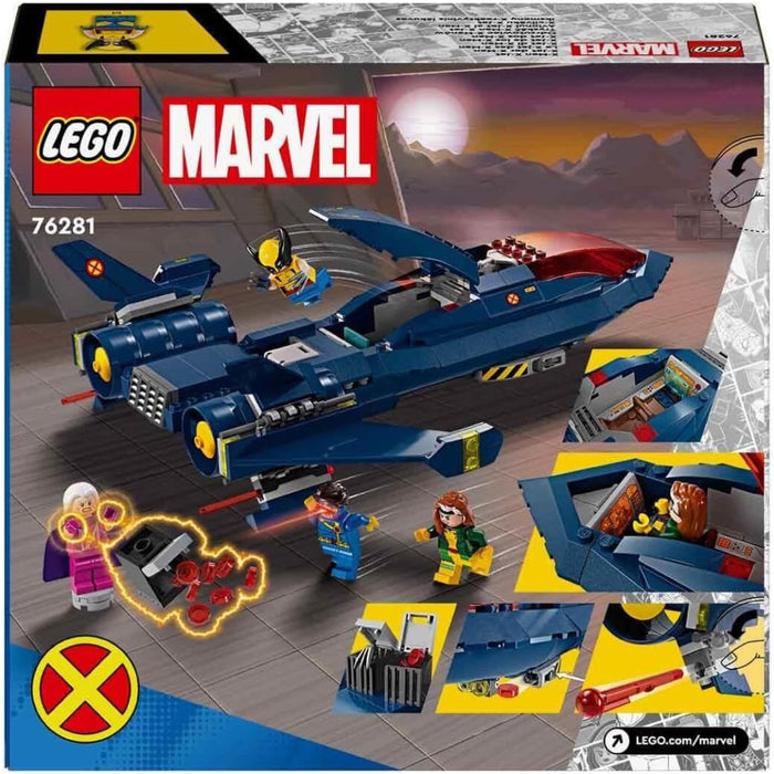 Lego Marvel Super Heroes Avionul X Jet al X-Men