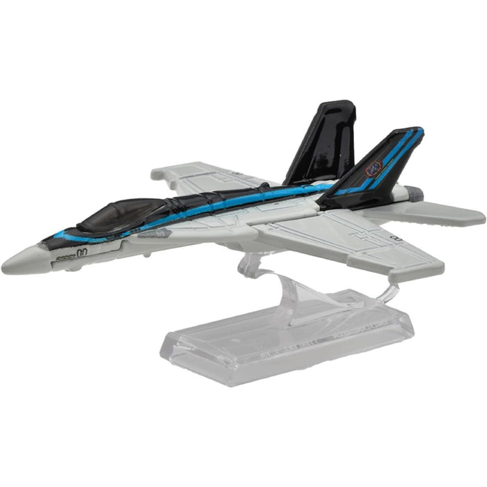Vehicul Metalic Hot Wheels Premium Diecast Vehicles 1/64 Pop Culture - 979F F/A-18E Super Hornet (Top Gun Maverick)