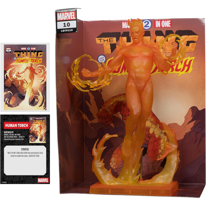 Figurina Marvel Collection PVC 1/6 - Human Torch (Marvel 2 in 1 10) 29 cm