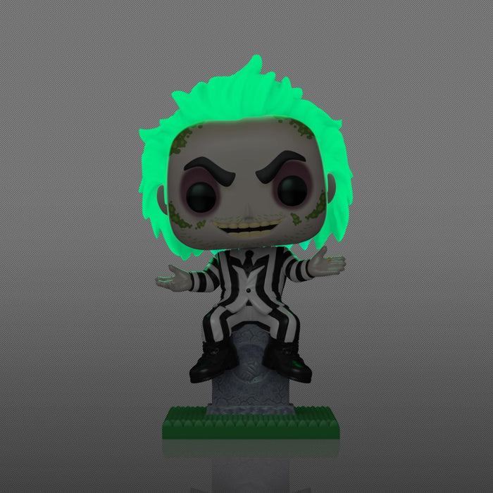 Figurina Funko POP! Movies Beetlejuice - Beetlejuice on stone (GW) Exclusive