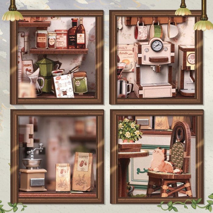 Set de Constructie CuteBee - Miniature House - Sunny Cafe