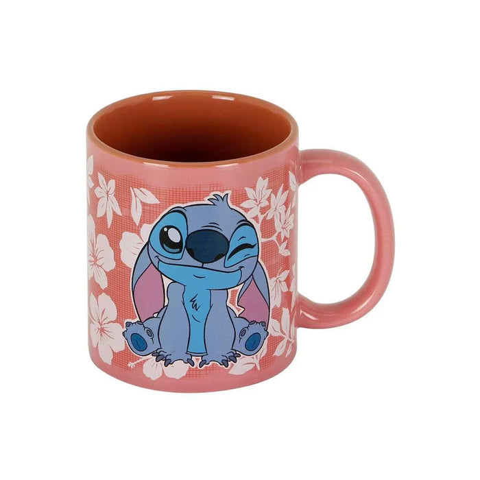 Cana Disney - Lilo & Stitch - Pink Flowers Stitch