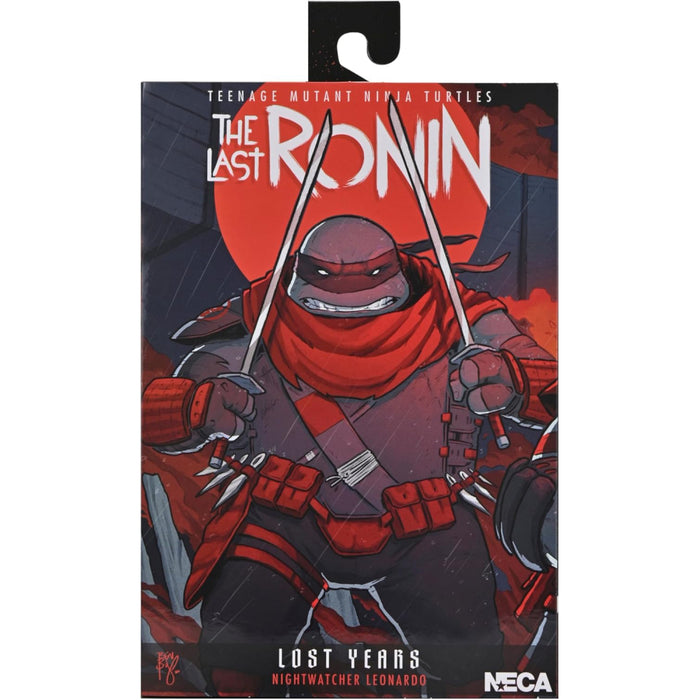 Figurina Articulata Teenage Mutant Ninja Turtles (The Last Ronin The Lost Years) - Leonardo Nightwatcher 18 cm