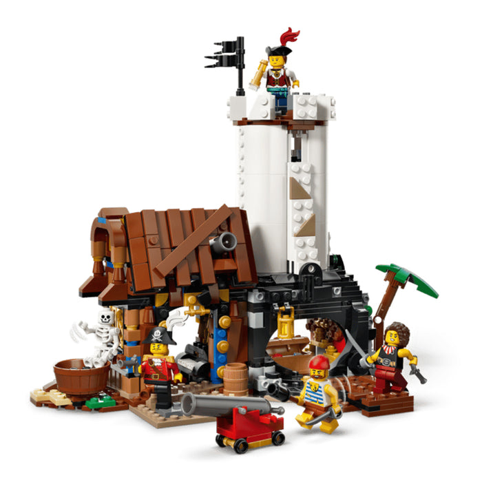 Lego Creator 3 in 1 - Corabie de pirati emblematica (31387)