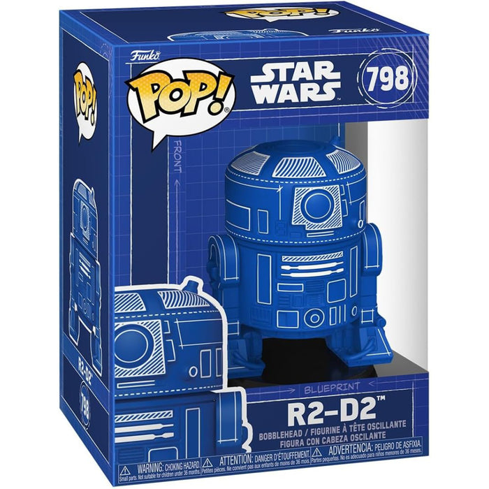 Figurina Funko Pop Star Wars Blueprint - R2-D2