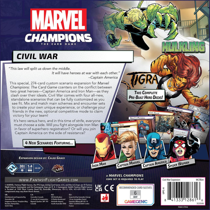 Marvel Champions The Card Game - Civil War